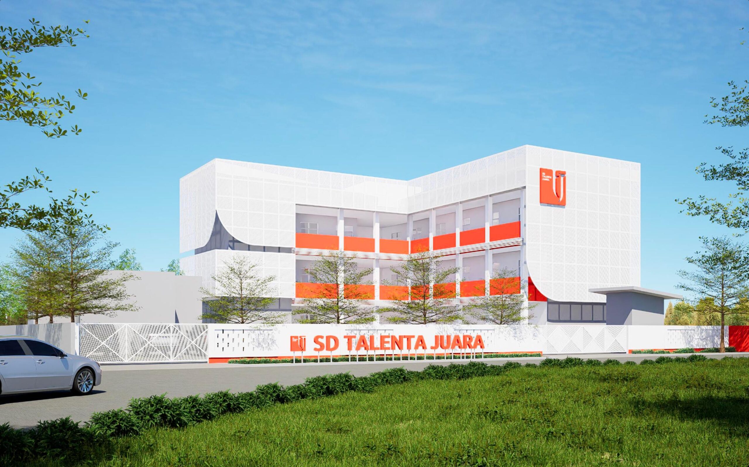 Design gedung SD Talenta Juara Bandung 1